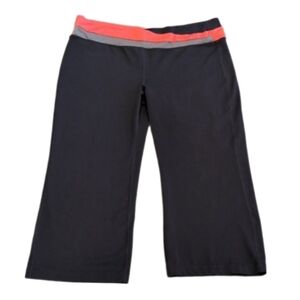 3/$20 Cropped Yoga Pants Wrap Style Waist Athletic Sporty Lounge Capri